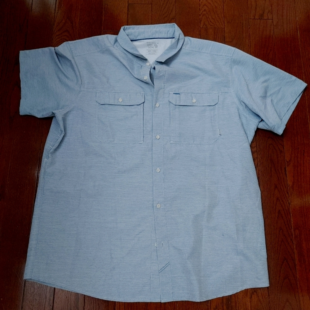 Mountain Hardwear Blue Summer Shirt